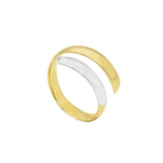 Songa Antonio - Anello Contrarié - Oro Giallo - Oro Bianco