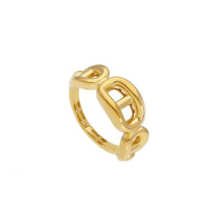 Songa Antonio - Anello Maglia - Oro Giallo - 18 Ct