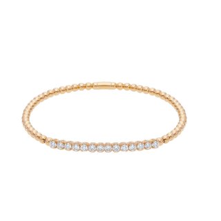 Songa Antonio - Bracciale Elastico - Oro Rosa - Diamanti G Si