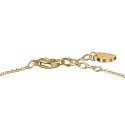 Luca Barra - Bracciale Donna - Acciaio Ip Gold - Cuore Cristallo Bianco