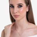Luca Barra - Collana Donna Acciaio Ip Gold - Cuore Cristallo Bianco