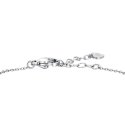 Luca Barra - Bracciale Donna Acciaio - Cristallo Bianco - 16+3Cm