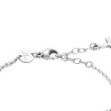 Luca Barra - Bracciale Rosario Donna - Acciaio - Sfere 3Mm