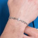 Luca Barra - Bracciale Uomo - Acciaio - Rosa Dei Venti