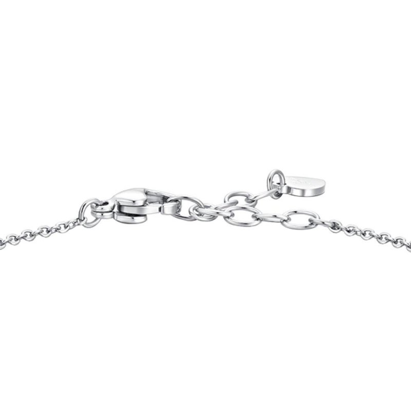 Luca Barra - Bracciale Donna Acciaio - Zirconi Bianchi - Eleganza