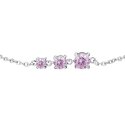 Luca Barra - Bracciale Donna - Acciaio - Zirconi Rosa