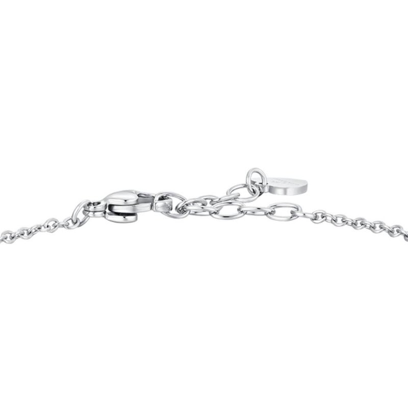 Luca Barra - Bracciale Donna - Acciaio - Zirconi Rosa
