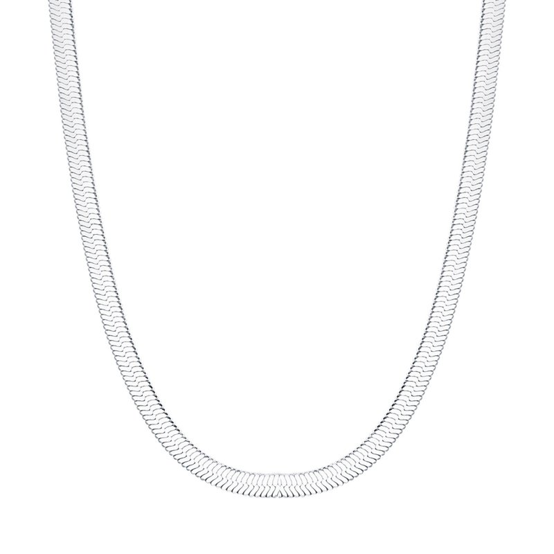 Luca Barra - Collana Snake Donna - Acciaio - Elegante