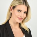 Luca Barra - Ear Cuff Donna - Acciaio Ip Gold - Finitura A Specchio