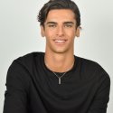 Luca Barra - Collana Uomo Acciaio - Cristalli Neri - Elegante