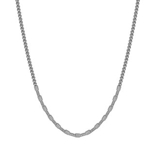 Luca Barra - Collana Uomo Acciaio - Elegante - Versatile