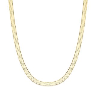 Luca Barra - Collana Snake Donna - Acciaio Dorato - 38+5Cm