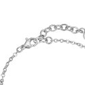 Luca Barra - Bracciale Albero Vita - Acciaio - Cuori Rosè