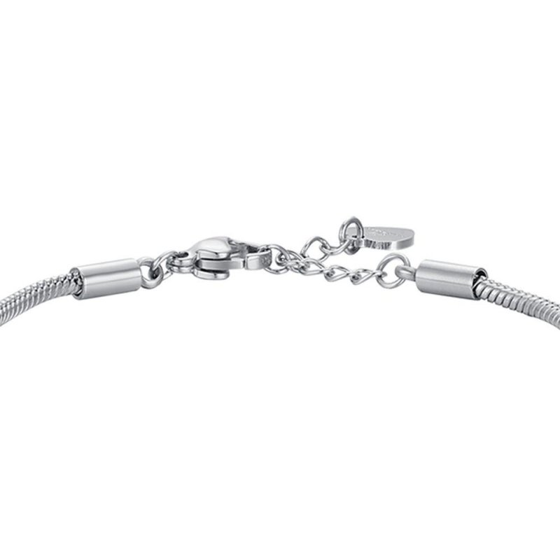 Luca Barra - Bracciale Bambina - Acciaio - Cristalli Bianchi