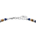 Luca Barra - Bracciale Uomo Acciaio - Lapis - Occhio Di Tigre