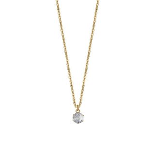 Luca Barra - Collana Donna Acciaio - Zircone Bianco - Ip Gold