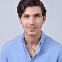 Luca Barra - Collana Uomo Acciaio - Elementi Neri - Stile Moderno