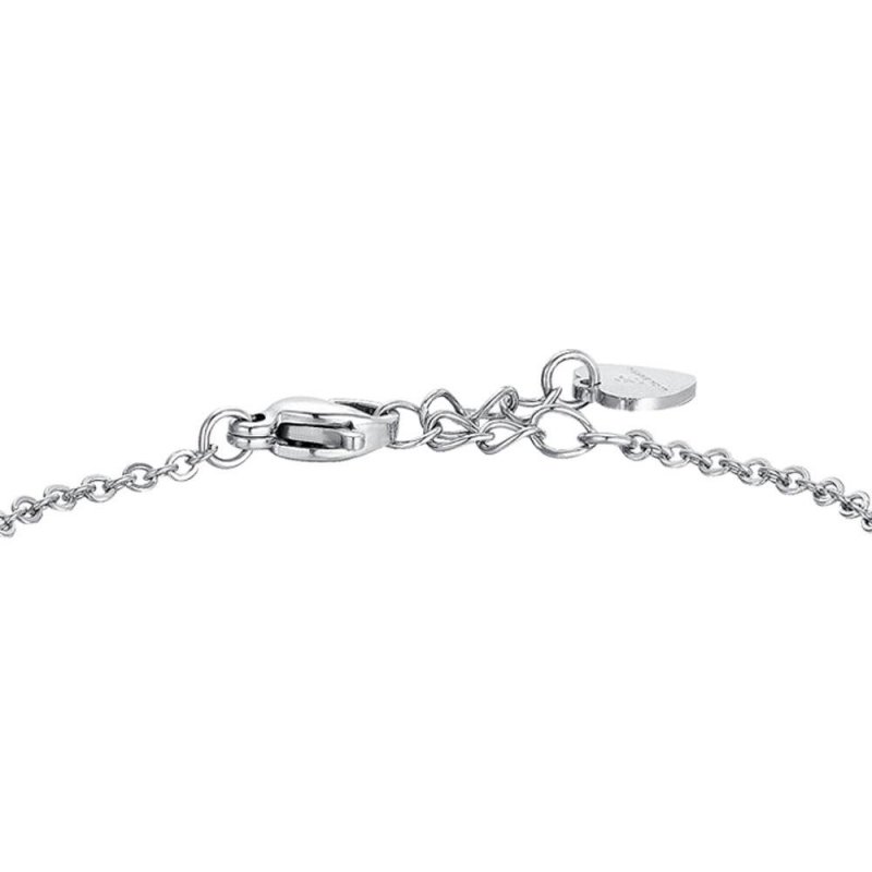 Luca Barra - Bracciale Bambina Stella - Acciaio - Cristallo Bianco