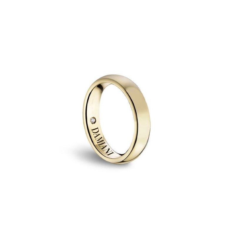 Damiani - Anello Veramore - Oro Giallo - Diamante Rotondo