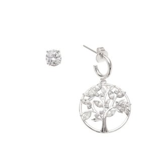 Ottaviani - Orecchini Rodiati - Cubic Zirconia - Eleganza Raffinata