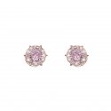 Ottaviani - Orecchini Placcati Oro Rosa - Cubic Zirconia - Donna