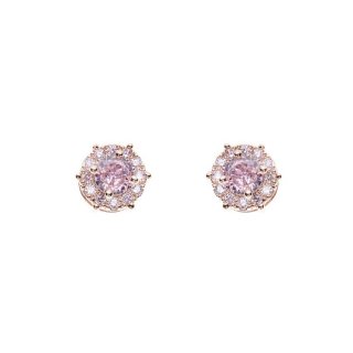 Ottaviani - Orecchini Placcati Oro Rosa - Cubic Zirconia - Donna