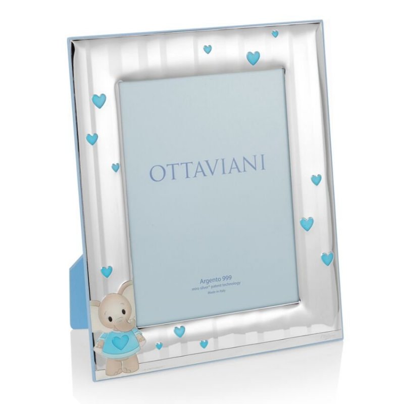 Ottaviani - Portafoto Bimbo Elefantino Del Cuore - Vetro - 13X18