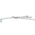 Luca Barra - Cavigliera Donna - Acciaio - Zirconi Multicolor