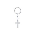 Luca Barra - Portachiavi Uomo Croce - Acciaio Inox - Elegante