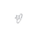 Luca Barra - Anello Donna Stella - Acciaio - Zirconi