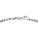 Luca Barra - Bracciale Uomo Acciaio - Piastra Ip Rose - Eleganza