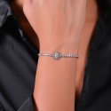 Luca Barra - Bracciale Tennis Donna - Acciaio - Cristalli Bianchi