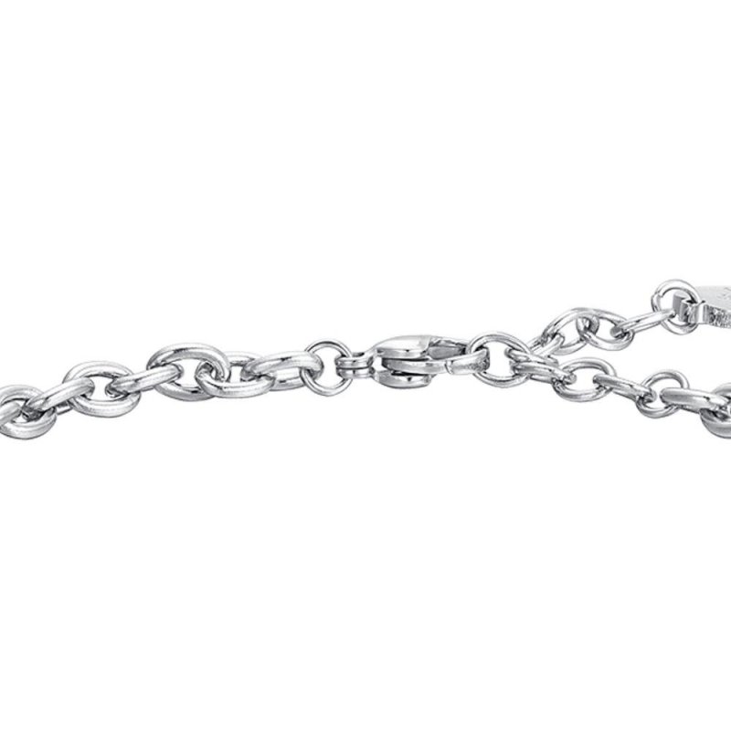 Luca Barra - Bracciale Donna - Acciaio Ip Gold - Rosa Girevole