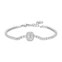 Luca Barra - Bracciale Tennis Donna - Acciaio - Cristalli - Zircone
