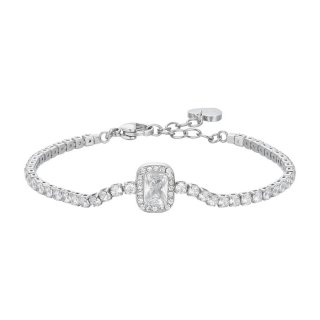 Luca Barra - Bracciale Tennis Donna - Acciaio - Cristalli - Zircone