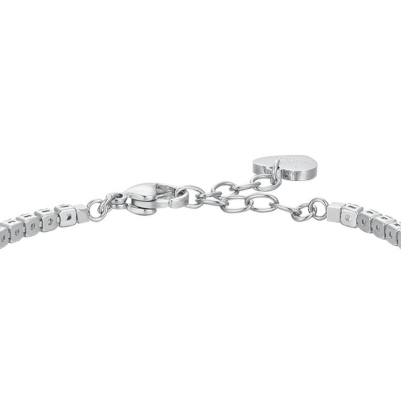 Luca Barra - Bracciale Tennis Donna - Acciaio - Cristalli - Zircone