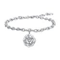 Luca Barra - Bracciale Donna Rosa - Acciaio - Cristallo Bianco
