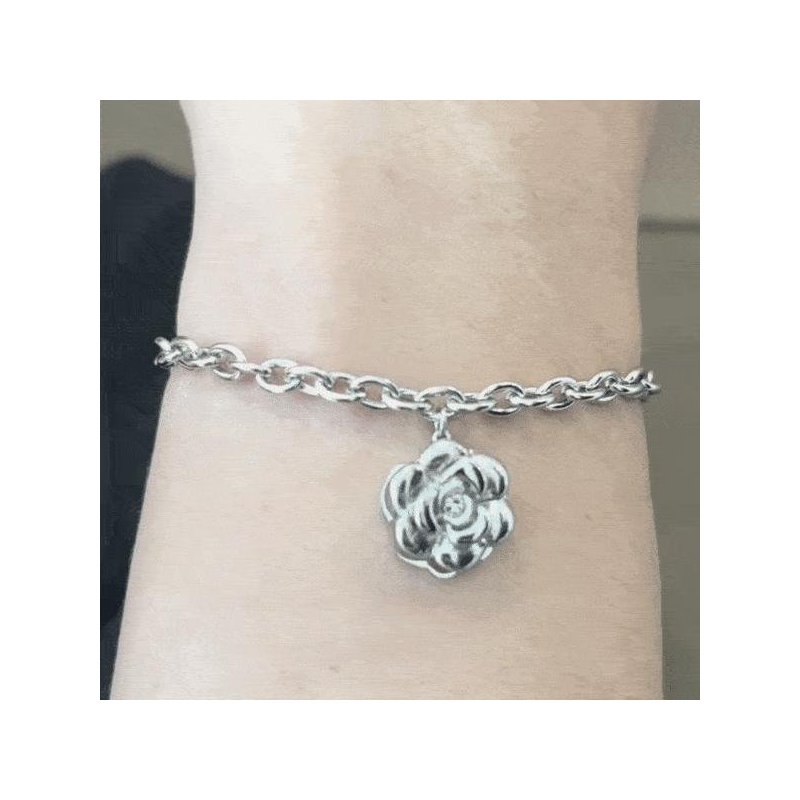 Luca Barra - Bracciale Donna Rosa - Acciaio - Cristallo Bianco