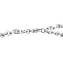 Luca Barra - Bracciale Donna Rosa - Acciaio - Cristallo Bianco