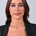 Luca Barra - Collana Donna Quadrifogli - Acciaio - Elegante