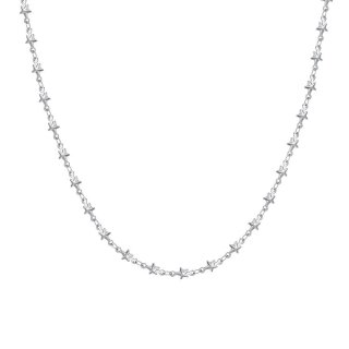 Luca Barra - Collana Donna Stelle - Acciaio - Design Elegante