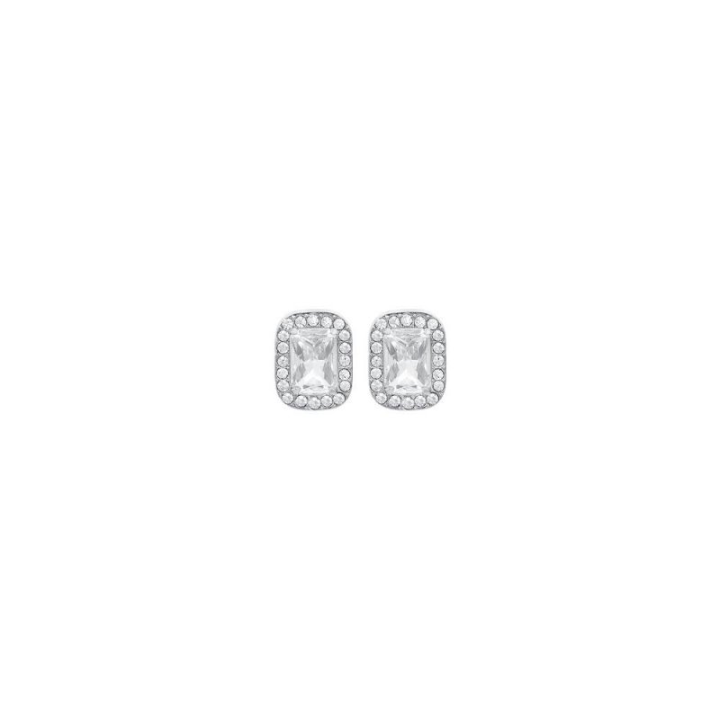 Luca Barra - Orecchini Donna Acciaio - Cristalli - Zircone Bianco