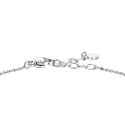 Luca Barra - Bracciale Donna Acciaio - Zirconi Viola - Zirconi Bianchi
