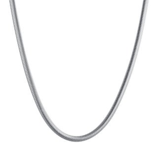 Luca Barra - Collana Uomo Snake - Acciaio - Catena 5 Mm