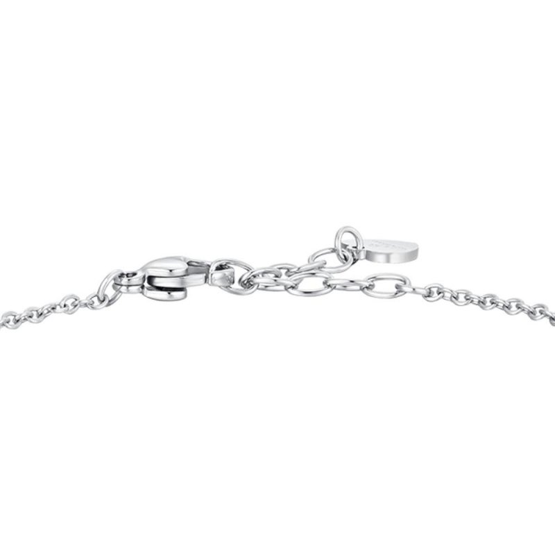 Luca Barra - Bracciale Donna Acciaio - Zirconi Blu - Elegante