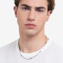 Luca Barra - Collana Uomo Acciaio - Pietre Lapis Blu
