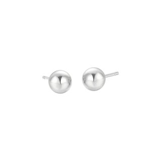 Luca Barra - Orecchini Donna - Acciaio - Sfera 4Mm