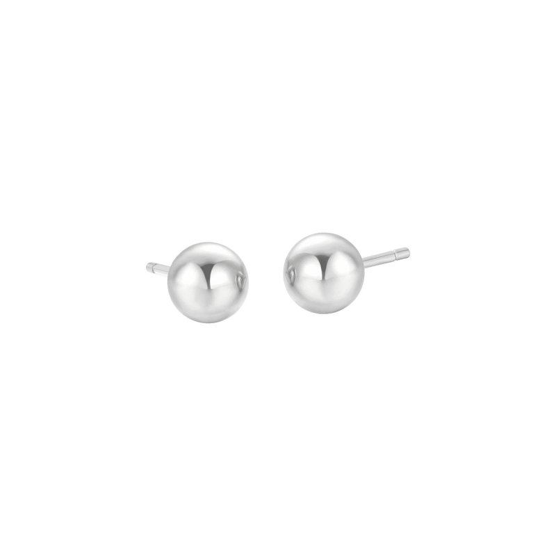 Luca Barra - Orecchini Donna - Acciaio - Sfera 4Mm