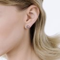 Luca Barra - Orecchini Donna - Acciaio - Sfera 4Mm