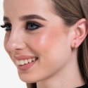 Luca Barra - Orecchini Cerchio Donna - Acciaio Dorato - 10Mm